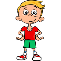 Autocollant Enfants Petit Garçon 1