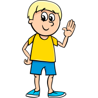 Autocollant Enfants Petit Garçon 10