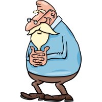 Autocollant Personnes âgées 7