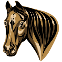 Autocollant Animaux Cheval 7