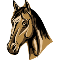 Autocollant Animaux Cheval 8