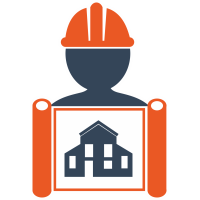 Autocollant Métier Ingénieur Chantier 1