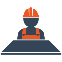 Autocollant Métier Ingénieur Chantier 2