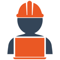 Autocollant Métier Ingénieur Chantier 6