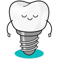 Autocollant Logo Dentiste Dent 1