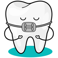 Autocollant Logo Dentiste Dent 6