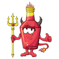 Autocollant Boisson Mascotte 2