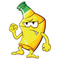 Autocollant Boisson Mascotte 5