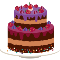 Autocollant Pâtisserie Gâteau 4