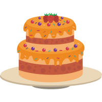 Autocollant Pâtisserie Gâteau 8