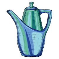 Autocollant Boisson Théière 2