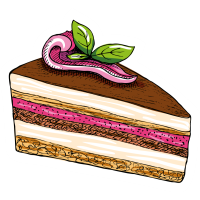 Autocollant Pâtisserie Gâteau 10