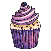 Autocollant Pâtisserie Cupcake 7