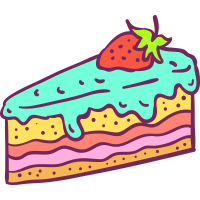 Autocollant Pâtisserie Gâteau 16