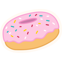 Autocollant Pâtisserie Donuts 8