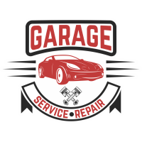 Autocollant Logo Garage Mécanicien 1