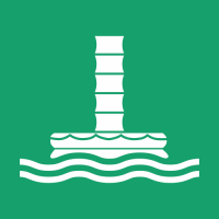 E055 - ISO 7010 - Panneau Toboggan couvert d’évacuation marine