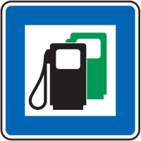 Autocollant Indication Station Essence 2