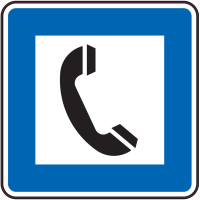 Autocollant Indication Poste D'appel