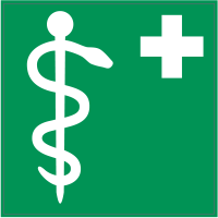 Autocollant Indication Pharmacie