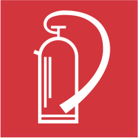 Autocollant Indication Incendie Extincteur