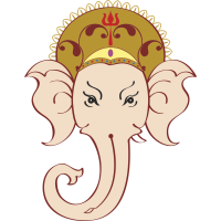 Autocollant Zen Ganesh 3