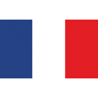 Autocollant Drapeau Francais