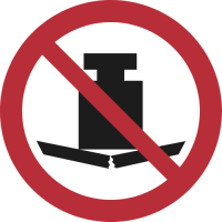 P012- ISO 7010 - Panneau Charge lourde interdite