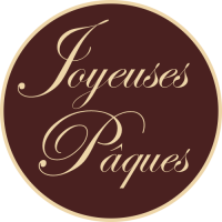 Sticker Joyeuses Paques Luxe