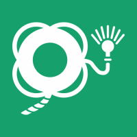 E043 - ISO 7010 - Panneau Bouée de sauvetage avec ligne flottante et appareil lumineux