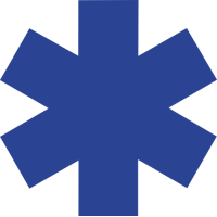 Sticker Croix Ambulance