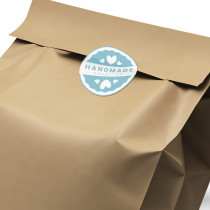 Etiquette papier blanc