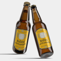 Etiquette plastique blanc