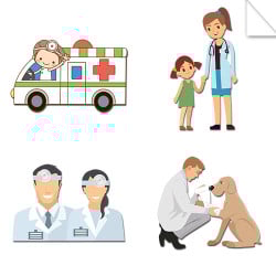 Autocollants Santé & Sciences