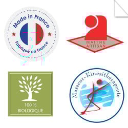 Autocollants Logo