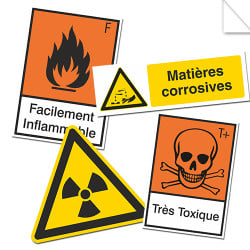 Autocollants Produits Dangereux
