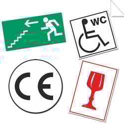 Autocollants Sécurité Information