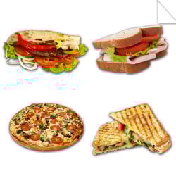 Autocollants Fast Food