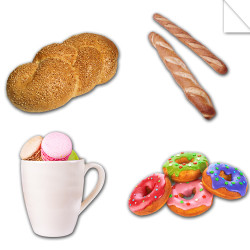 Autocollants Pâtisserie et Boulangerie