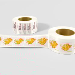 Etiquette transparente