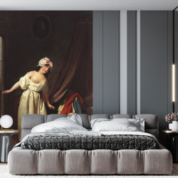 Papier Peint Panoramique Peinture 18e siècle Léopold Boilly - Le Doux Réveil