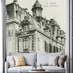 Papier Peint Panoramique Paris Ecole Massillon