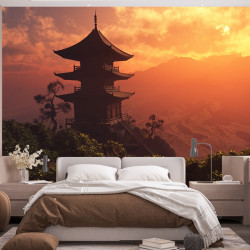 Papier Peint Panoramique Chine Temple