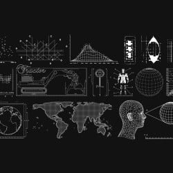 Papier Peint Panoramique Design Futuriste Papier Peint Panoramique Design Futuriste