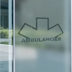 Sticker Logo Ambulancier 3 Dépoli