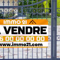 Banderole agence immobilière