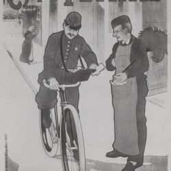 Papier Peint Panoramique Estampe 19e siècle - Cycles petitpas