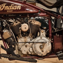 Papier Peint Panoramique Moteur Indian Vintage