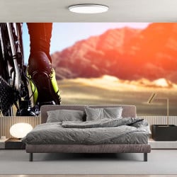 Papier Peint Panoramique Vélo de Route