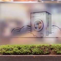 Sticker Logo Laverie 2 Dépoli